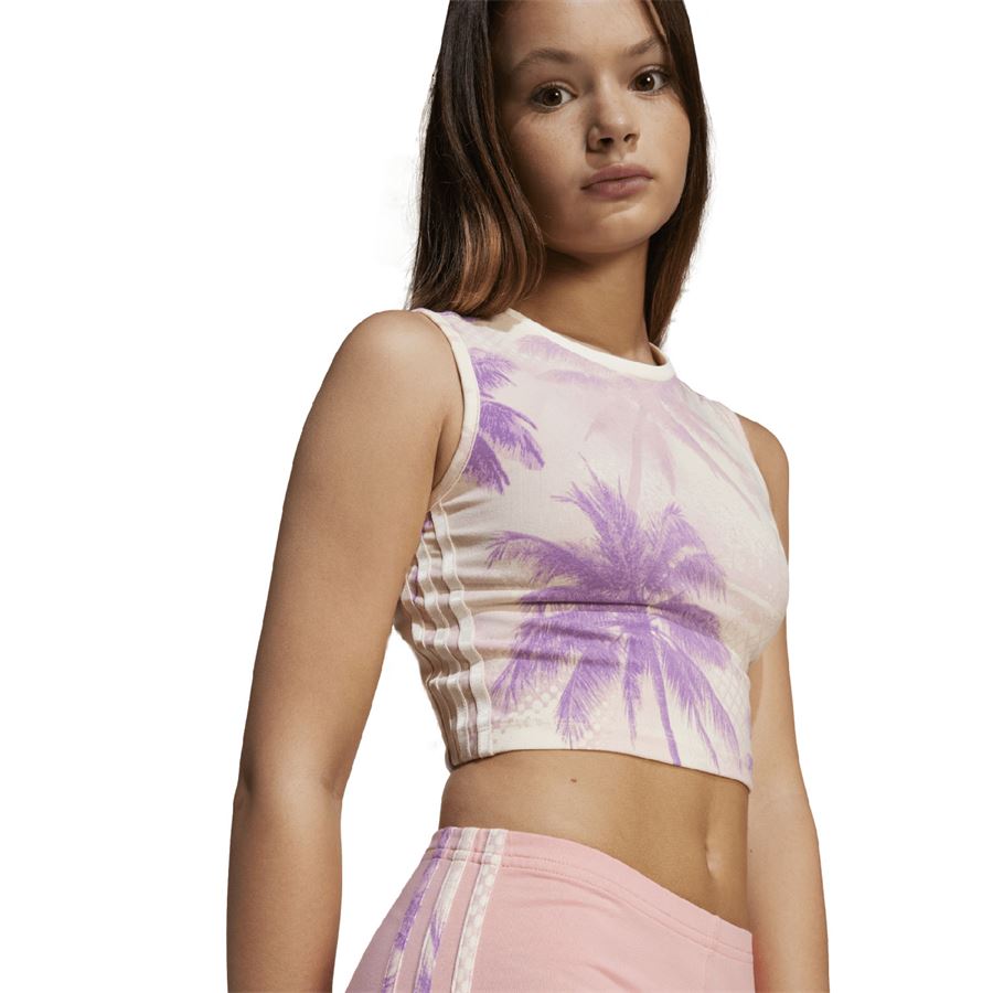 Crop Tank top canotta da bambina Adidas | JD2935X